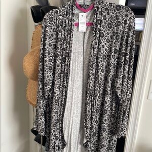 Lane Bryant open cardigan top